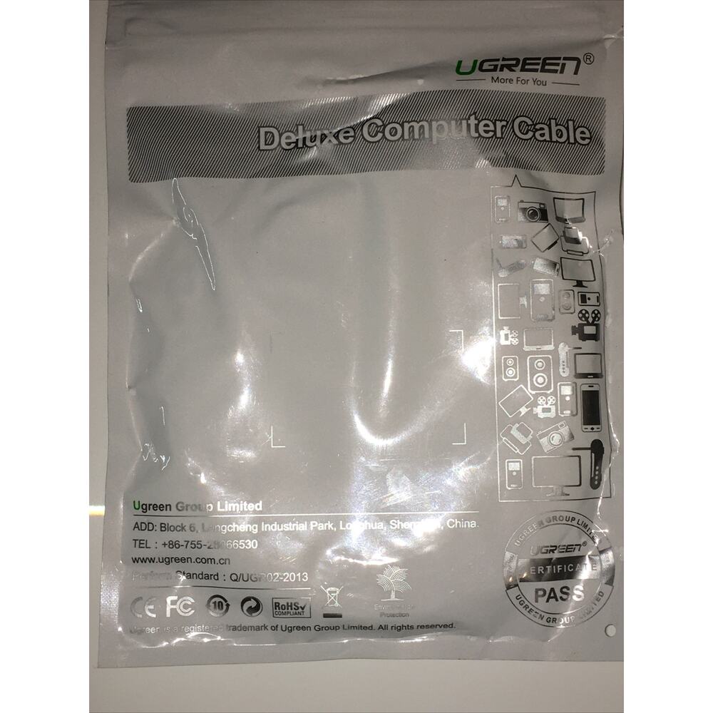 UGreen Deluxe Computer Cable High Speed Cable Q/UGR02 - Picture 2 of 2
